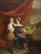 Charlotte of Prussia with children George Dawe